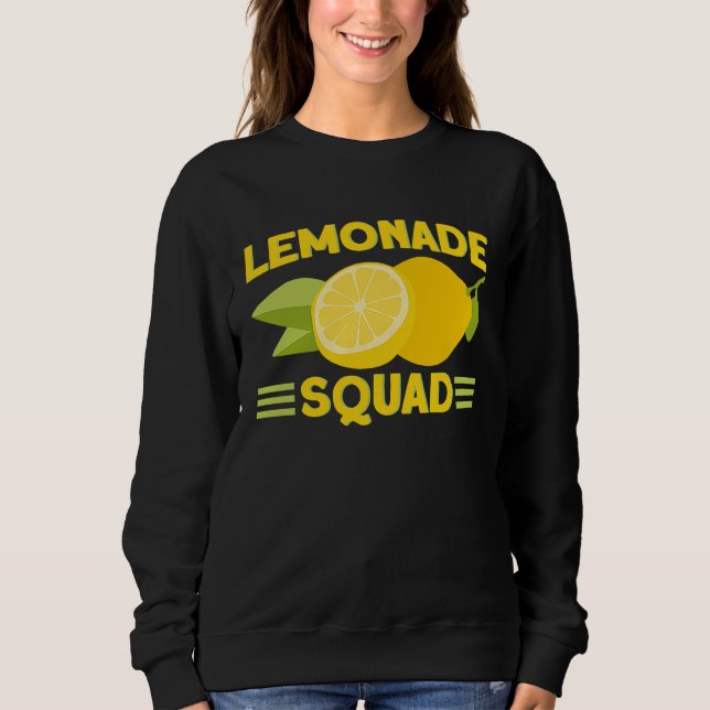 Sudadera Lemonade Stand Squad Lemon Juice Business Lemon Ci (Anverso)