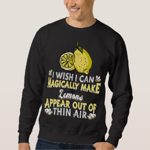 Sudadera Lemons Citrus Fruit Lover - Magia Fruitari