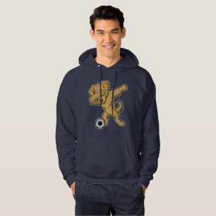 Sudadera Lenguado del fútbol del perro del golden retrieve