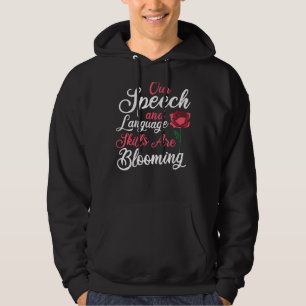 Sudadera Lenguaje De Voz Terapia De Actividades De Slp Disc