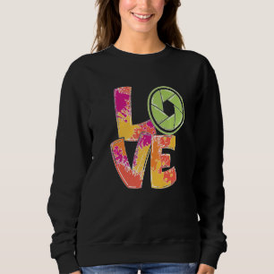 Sudadera Lente de cámara de amor Fotografía Hobby Fotógrafo