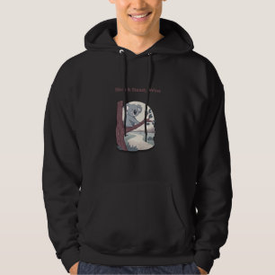 Sudadera **"Lento y Constante Gana – Cute Koala Motivaciona