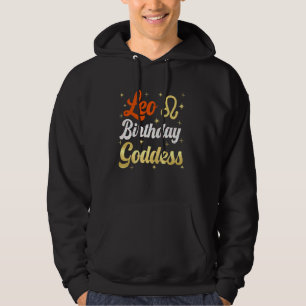 Sudadera Leo Diosa de Cumpleaños Mujeres Leo Reina Leo Temp