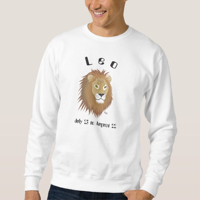 Sudadera Leo July 23 to August 22 (Anverso)