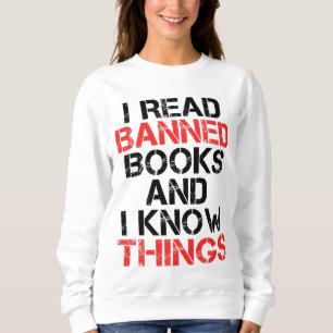 Sudadera Leo Libros Prohibidos Y Sé Cosas