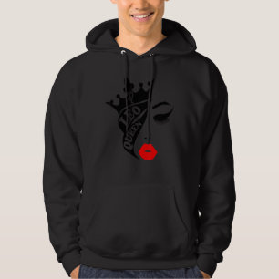 Sudadera Leo Queen Birthday Red Lips Leo Zodiac