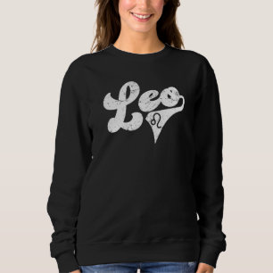 Sudadera Leo Retro Zodiac Astrología Horoscopio Leo 3