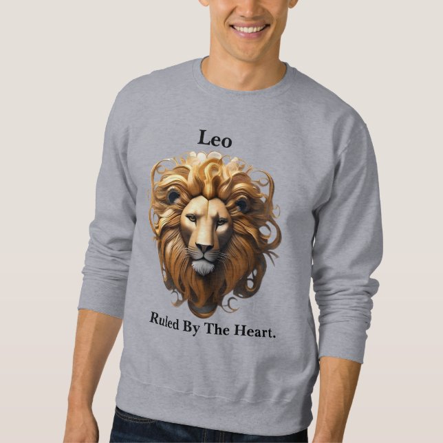 Sudadera Leo The Lion: El feroz Rótulo de nacimiento de Zod (Anverso)