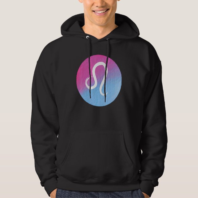 Sudadera León Astronomía Astrología Horoscopio Zodiaco Muje (Anverso)