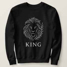 Sudadera León Brillante & Flujo de Aura
