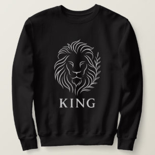 Sudadera León Brillante & Flujo de Aura
