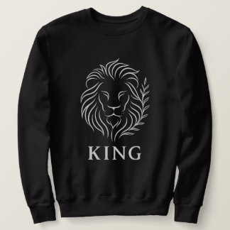 Sudadera León Brillante & Flujo de Aura