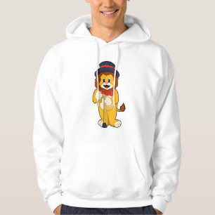 Sudadera León como Caballero con Gorra