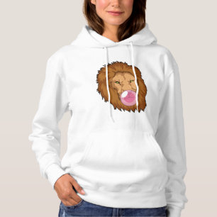 Sudadera León con chicle de burbuja