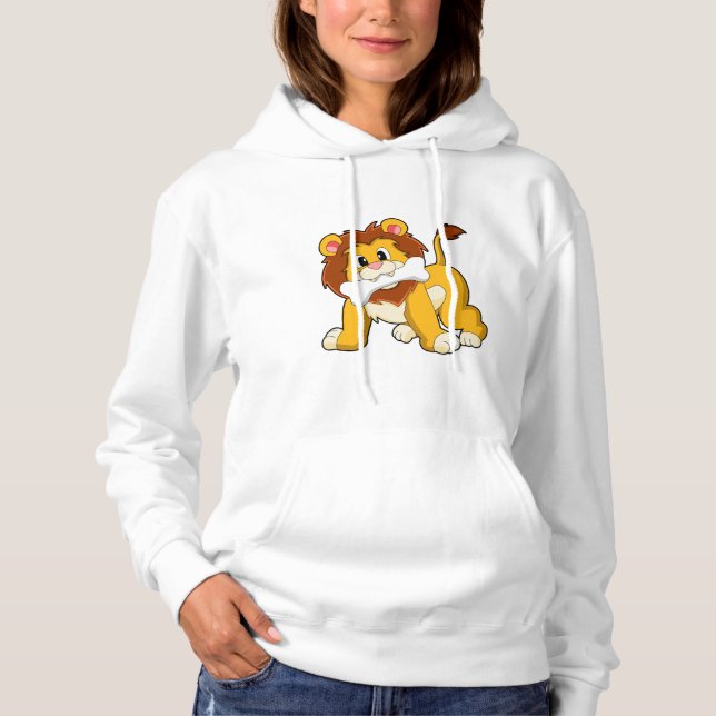 Sudadera León con Hueso (Anverso)