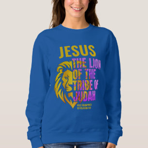 Sudadera León cristiano de la tribu de Judá JESÚS