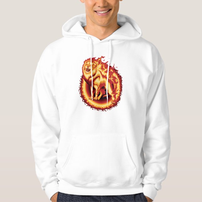 Sudadera León de Fuego ruidoso (Anverso)