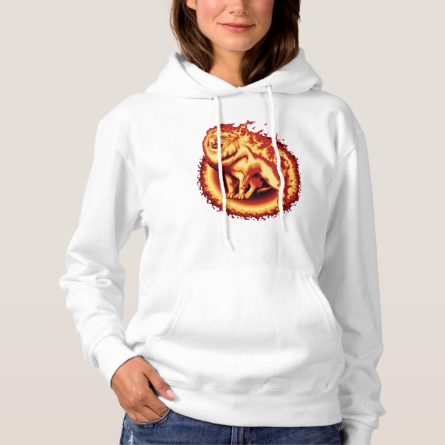 Sudadera León de Fuego ruidoso (Anverso)