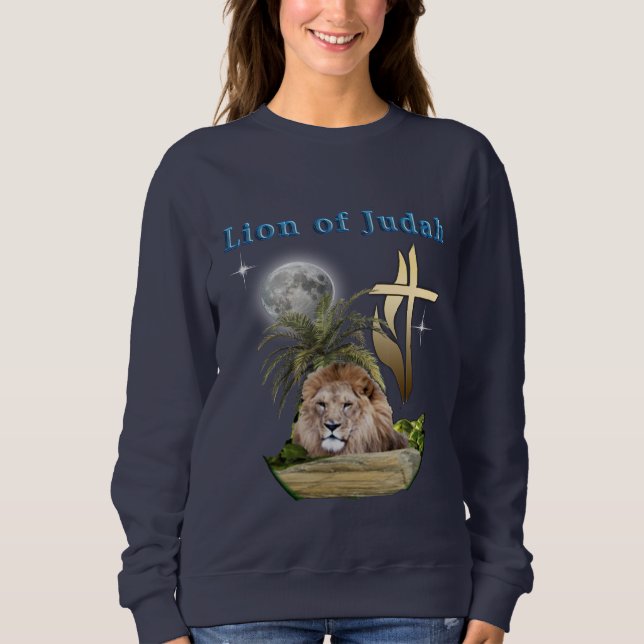 Sudadera León de Judá (Anverso)