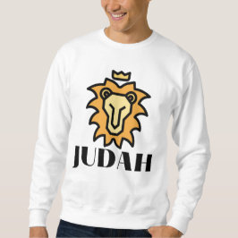 Sudadera León de Judá basado en la fe masculina