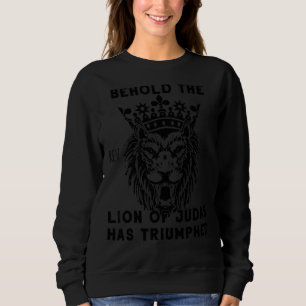 Sudadera León De La Revelación De Judá 55 Biblia Verse Fait