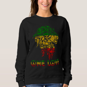 Sudadera León De Reggae De Judá Rasta Un Amor Rastafari Eto