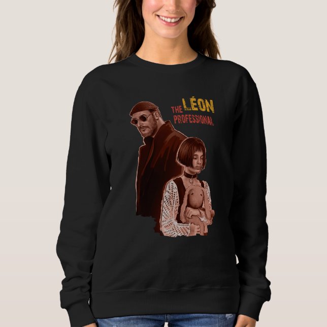 Sudadera Léon: El Profesional  (Anverso)
