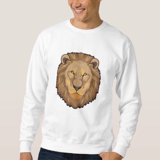 Sudadera León enojado (Anverso)