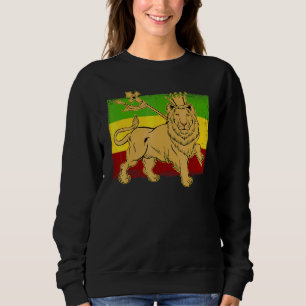 Sudadera León Etíope Bandera De Etiopía Reggae Concierto Ja