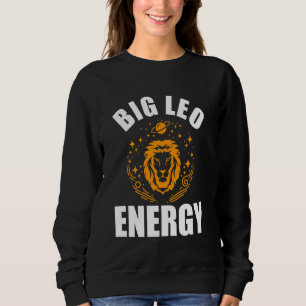 Sudadera León grande de energía mujeres cumpleaños León de