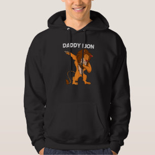 Sudadera León Guay Para Hombres Papá Jungle Safari Animal