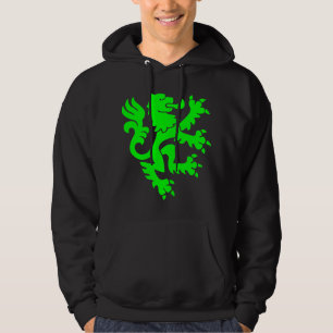 Sudadera León heráldico 01 - Verde