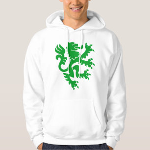 Sudadera León heráldico 01 - Verde de hierba