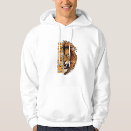 Sudadera León imparable: rey intrépido de la jungla