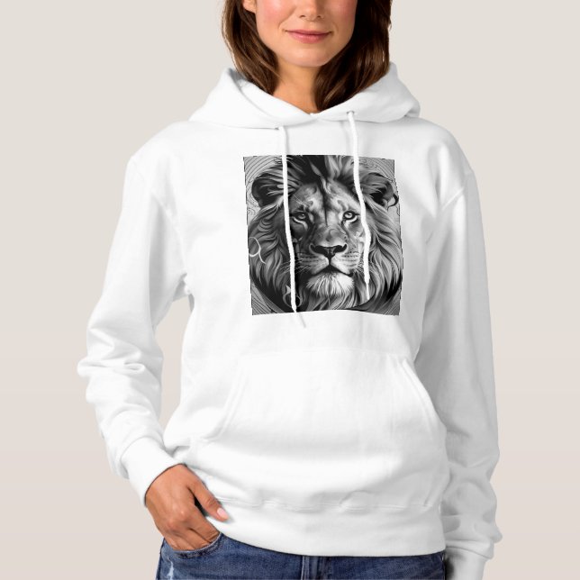 Sudadera León: la camiseta del rey (Anverso)