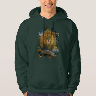 SUDADERA LEÓN MACHO EN EL TRABAJO