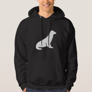 Sudadera León marino minimalista