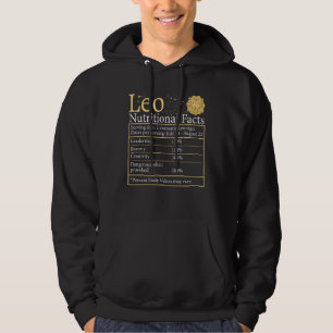 Sudadera León Nutrición Astrología Zodiac Rótulo Horóscopo 