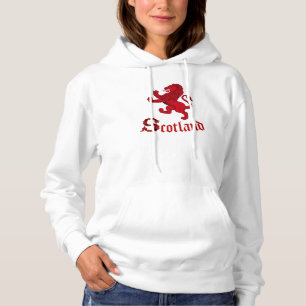 Sudadera León rampante de Escocia, letra "S" celta