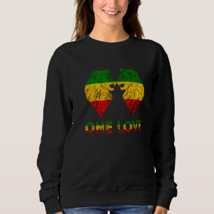 Sudadera León Rasta Reggae de Juddah Un Amor Rastafariano R
