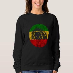 Sudadera León Reggae De Judah Rasta León Etophiano Jamaica