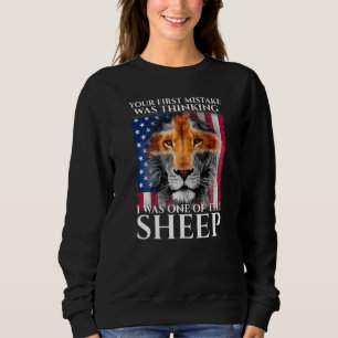 Sudadera León Tu primer error fue pensar que era uno de