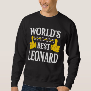 Sudadera Leonard Surname Team Apellido Mejor