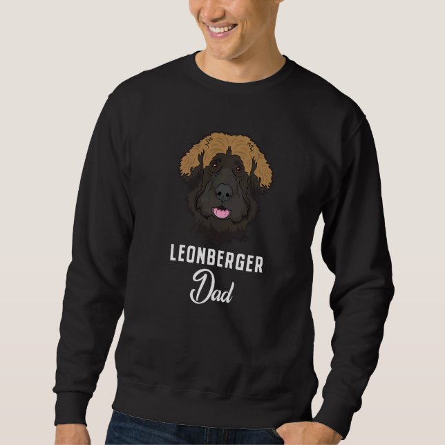 Sudadera Leonberger Cute Dog Dad (Anverso)