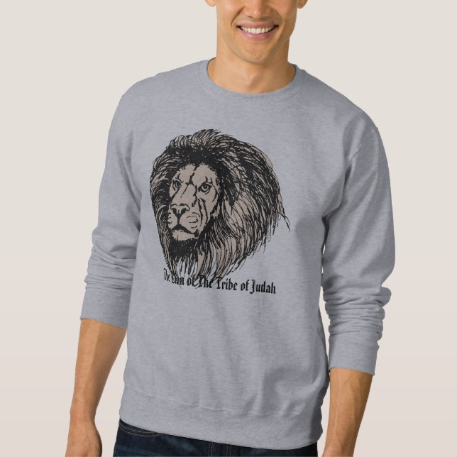 Sudadera leones, el león de la tribu de Judah (Anverso)