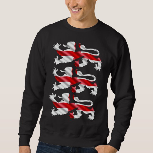 Sudadera Leones ingleses de la selección internacional de f (Anverso)