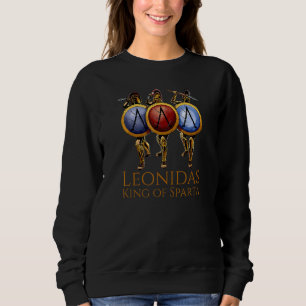 Sudadera Leónidas Rey De Esparta Antigua Historia Griega