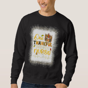 Sudadera Leopard Bleached A Una Enfermera De Diálisis Graci