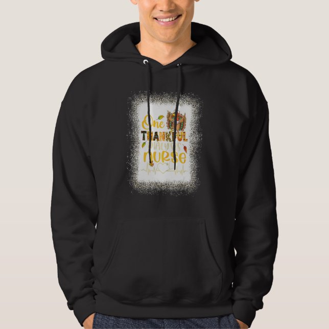 Sudadera Leopard Bleached A Una Enfermera De Diálisis Graci (Anverso)
