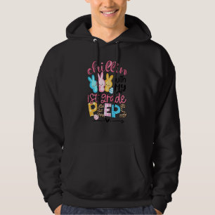 Sudadera Leopard Bunny Chillin Con Mis Bunnies De Primer Gr
